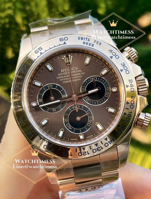 New❗️Rolex Daytona Full Rosegold Chocolate Dial Clean Factory Ref.116505 - Image 4