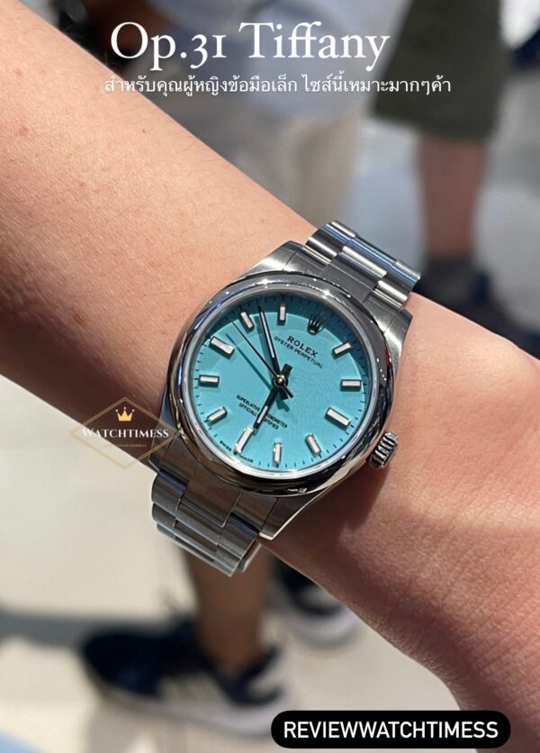 Instock❗️Rolex Oyster Perpetual OP.Tiffany( EW Factory ) Topswiss - Image 3