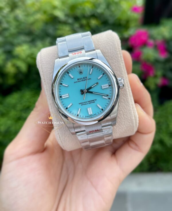 Instock❗️Rolex Oyster Perpetual OP.Tiffany ( EW Factory ) Topswiss - Image 9