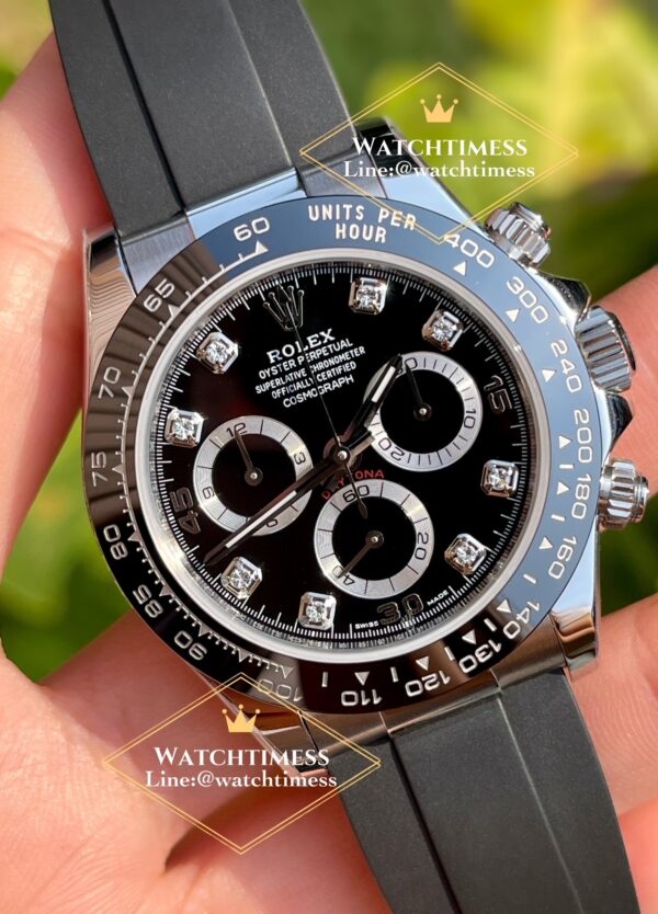New❗️Rolex Daytona Black Diamond Dial 40mm. Ref.116519LN EW Factory