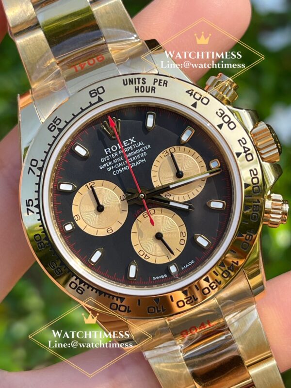 New❗️Rolex Daytona ‘Paul Newman’ Yellow Gold Dial 40mm. Ref.116508 EW Factory - Image 6