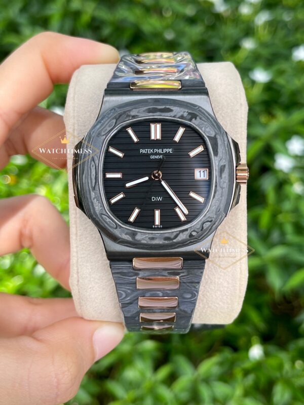 New❗️Patek Philippe DIW Carbon Nautilus 5711 “Black Grail” Diw Factory