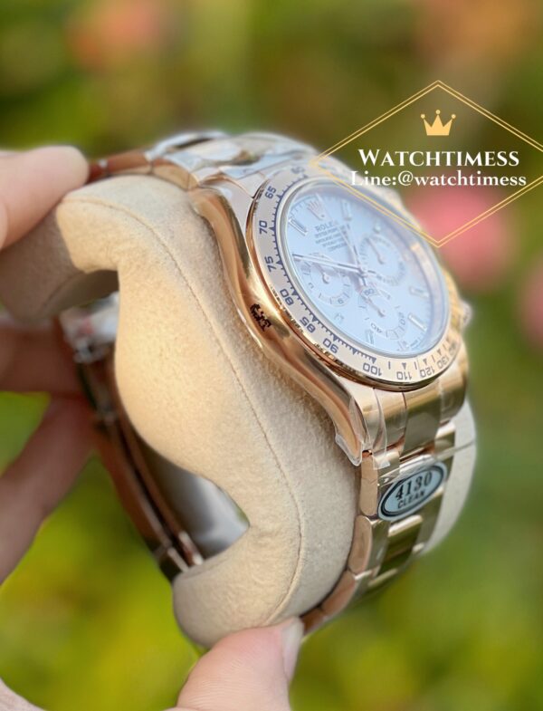 New❗️Rolex Daytona Baguette Diamond Full Rosegold Ref.116505 Clean Factory - Image 9