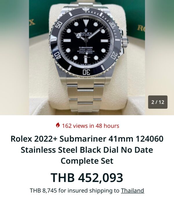 New❗️Rolex Submariner No Date 41mm. Ref.124060LN Super Clone Vsf Factory - Image 3