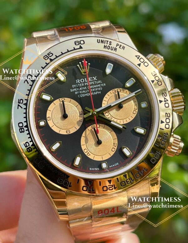New❗️Rolex Daytona ‘Paul Newman’ Yellow Gold Dial 40mm. Ref.116508 EW Factory - Image 7