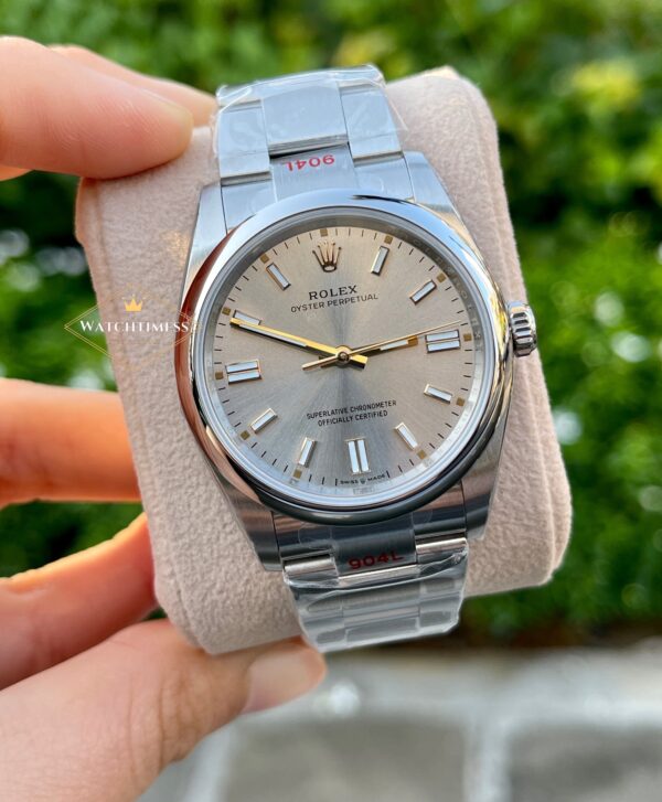 Instock❗️Rolex Oyster Perpetual Silver OP.36 ( EW Factory ) Topswiss - Image 2