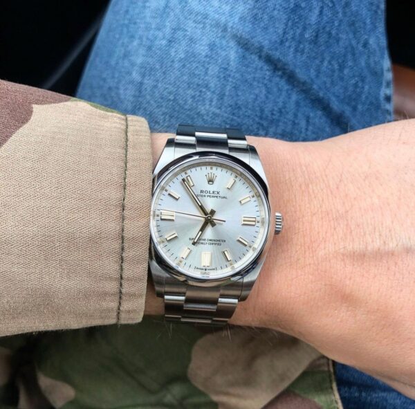 Instock❗️Rolex Oyster Perpetual Silver OP.36 ( EW Factory ) Topswiss - Image 4