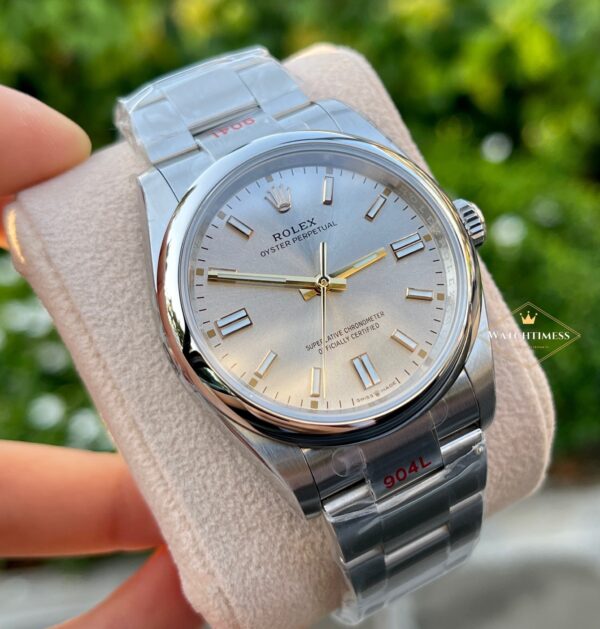 Instock❗️Rolex Oyster Perpetual Silver OP.36 ( EW Factory ) Topswiss - Image 6