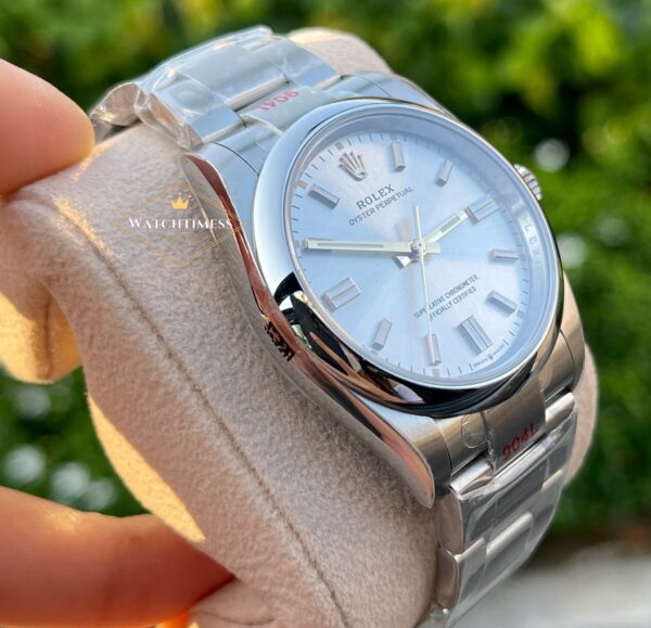 Instock❗️Rolex Oyster Perpetual Silver OP.36 ( EW Factory ) Topswiss - Image 7