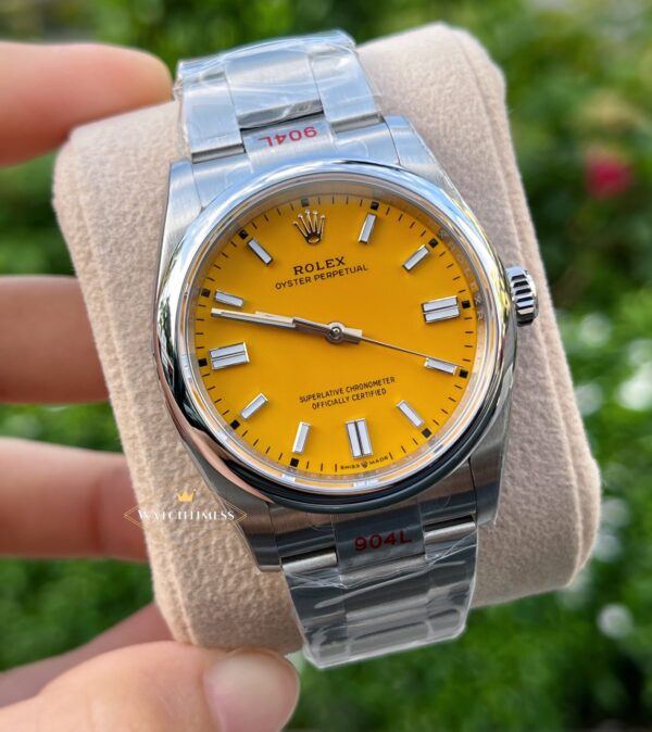 Instock❗️Rolex Oyster Perpetual OP.Yellow ( EW Factory ) Topswiss - Image 5
