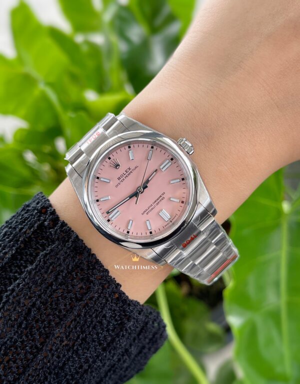 Instock❗️Rolex Oyster Perpetual OP.pink ( EW Factory ) Topswiss - Image 5