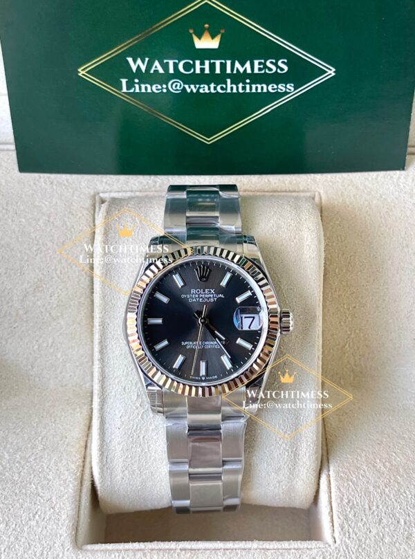 ️Rolex Datejust 31mm. Dark Grey Dial Oyster Ref.178274 GS Factory - Image 4
