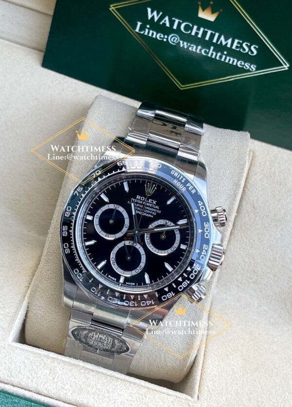 Rolex Daytona 126500LN ( Super Clone 4131 ) Black Dial 40mm. Clean Factory - Image 7