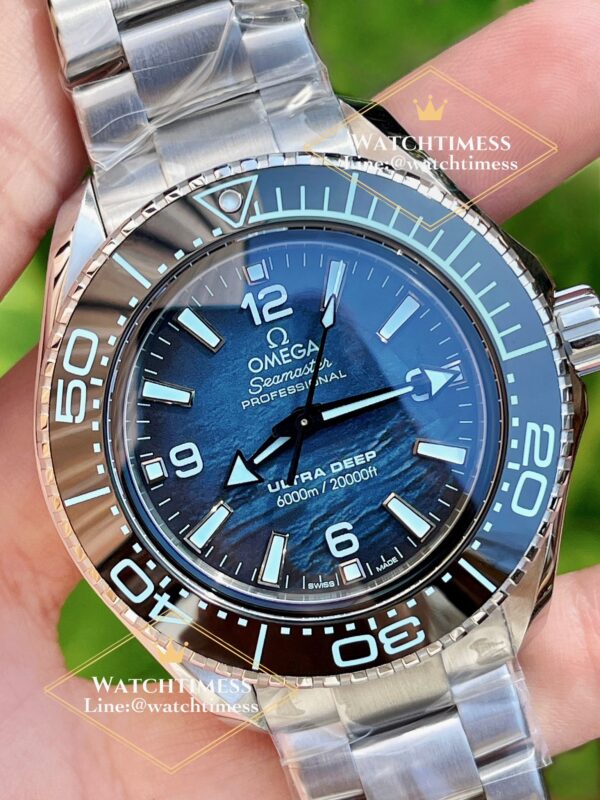 Omega Seamaster Planet Ocean ‘Summer Blue’ 75th Anniversary Ultra deep VSF Factory - Image 2