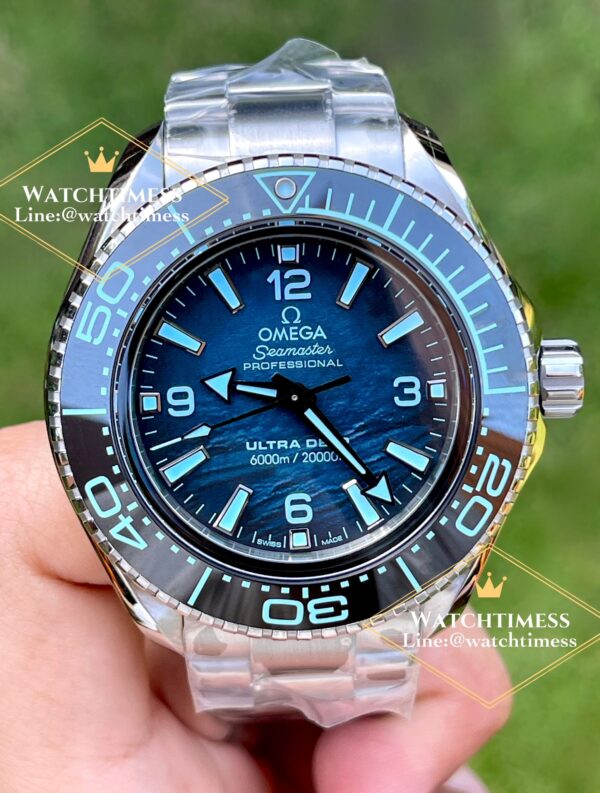 Omega Seamaster Planet Ocean ‘Summer Blue’ 75th Anniversary Ultra deep VSF Factory - Image 3