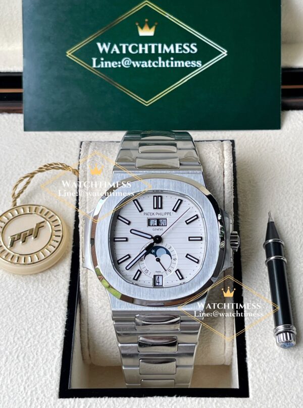 Patek Philippe Nautilus Annual Calendar Moon Phase Ref.5726/1a-010 PPF Factory