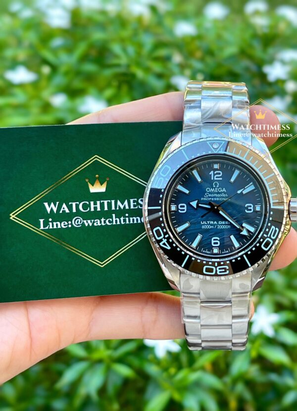 Omega Seamaster Planet Ocean ‘Summer Blue’ 75th Anniversary Ultra deep VSF Factory - Image 9