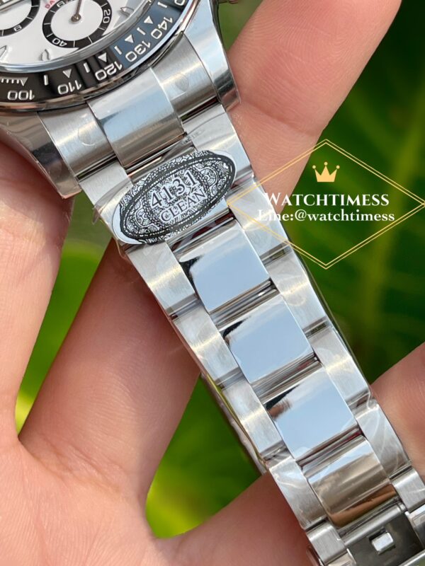 ️Rolex Daytona 126500LN ( Super Clone 4131 ) White Dial 40mm. Clean Factory - Image 9