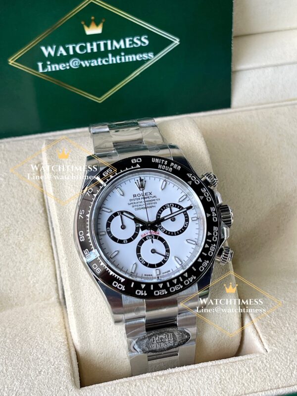 ️Rolex Daytona 126500LN ( Super Clone 4131 ) White Dial 40mm. Clean Factory - Image 4
