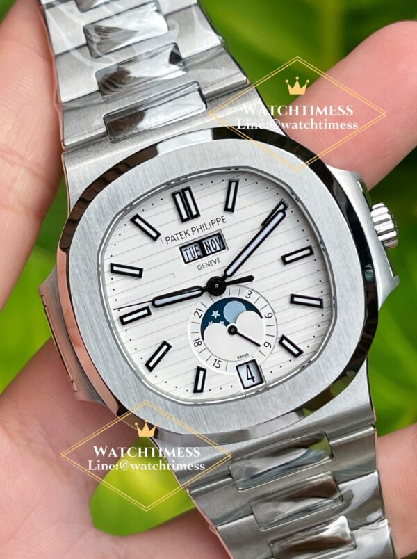 Patek Philippe Nautilus Annual Calendar Moon Phase Ref.5726/1a-010 PPF Factory - Image 6