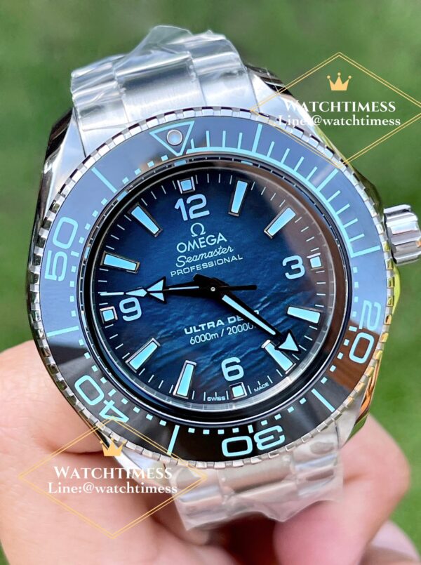Omega Seamaster Planet Ocean ‘Summer Blue’ 75th Anniversary Ultra deep VSF Factory - Image 4
