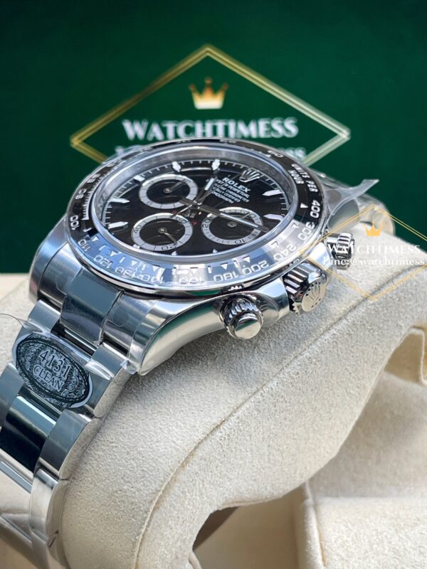 Rolex Daytona 126500LN ( Super Clone 4131 ) Black Dial 40mm. Clean Factory - Image 6