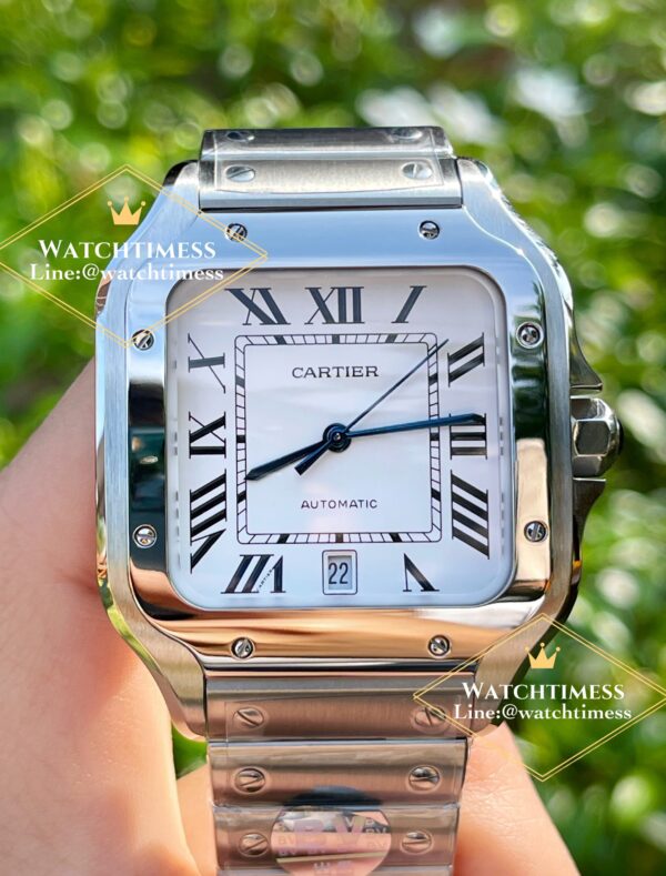 ️Cartier Santos De Cartier 39mm. Ref.WSSA0029 BV Factory