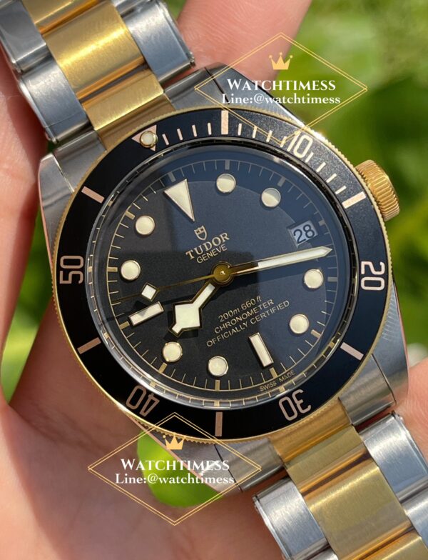 Tudor Heritage Black Bay Twotone Yellowgold ZF Factory