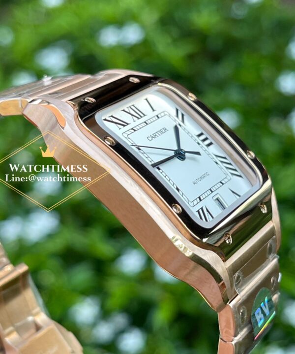 Cartier Santos Full Rosegold 39.8mm. Ref.WGSA0007 BV Factory - Image 6