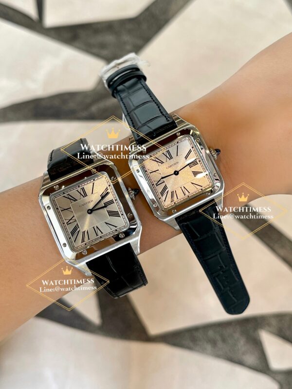 ️Cartier Santos Dumont Large 43.5 x 31.4mm. Silver Dial WSSA0022 1:1 F1 Factory - Image 5