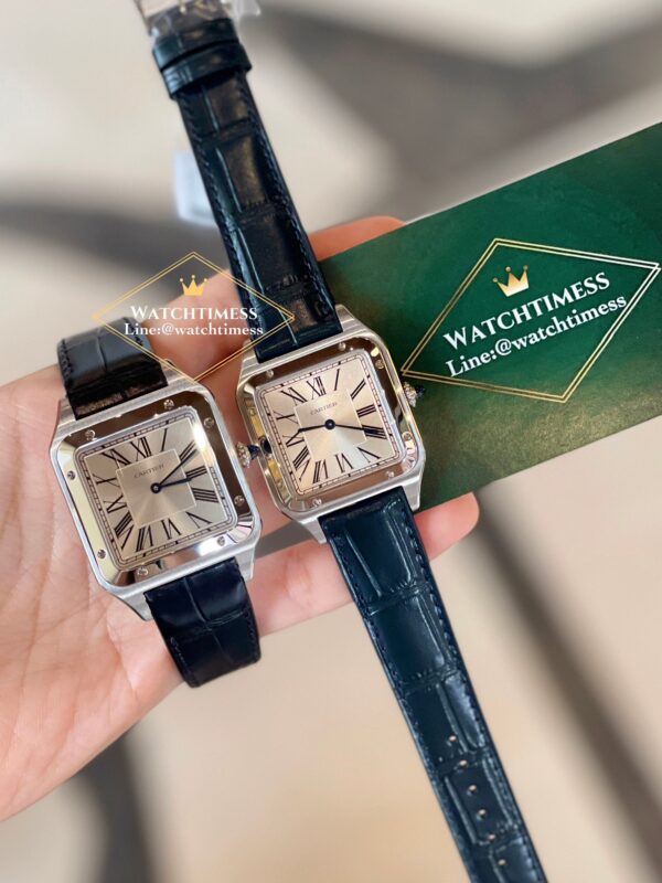 ️Cartier Santos Dumont Large 43.5 x 31.4mm. Silver Dial WSSA0022 1:1 F1 Factory - Image 4