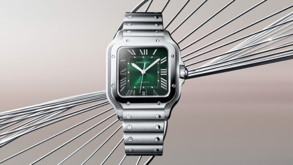 Cartier Santos De Cartier New Green Dial BV Factory - Image 5