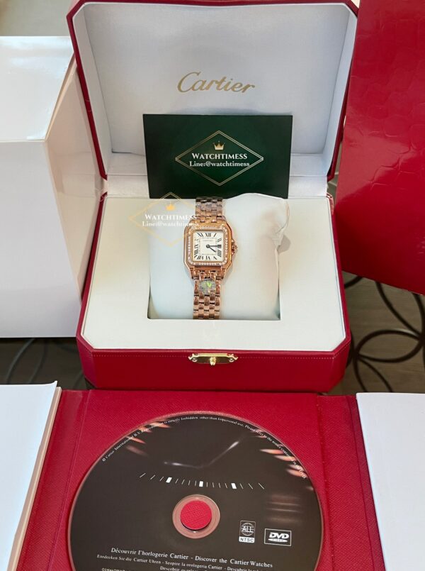 Cartier Panthere Diamond Rosegold Ladies BV Factory - Image 5