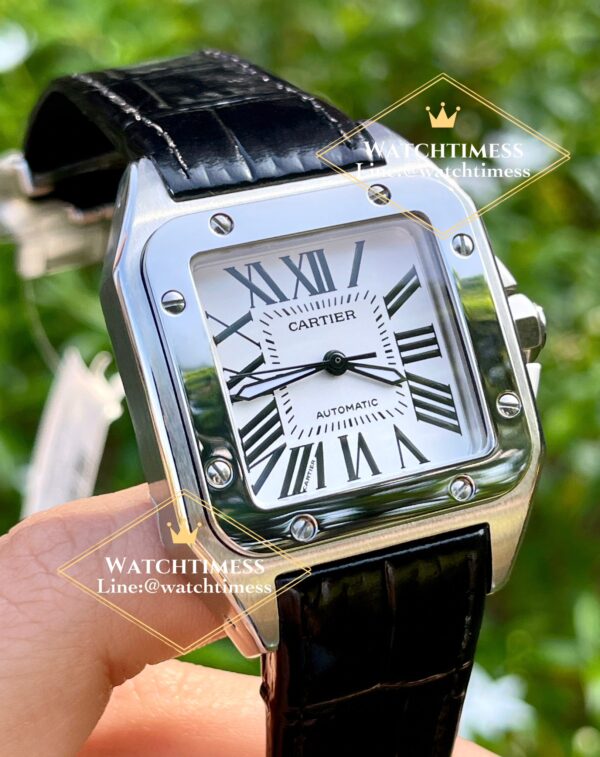 Cartier Santos100 35mm. Medium V6 Automatic Topswiss - Image 5