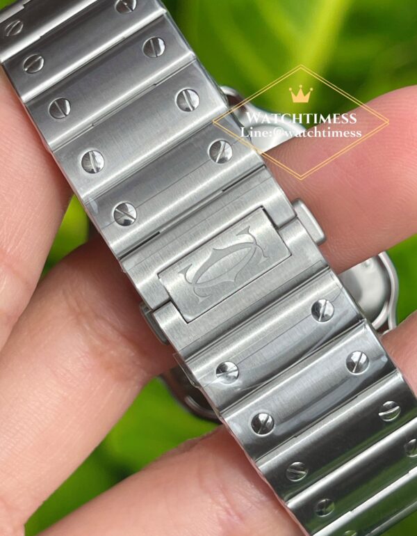 Cartier Santos De Cartier Grey Large Ref.WSSA0037 BV Factory - Image 5