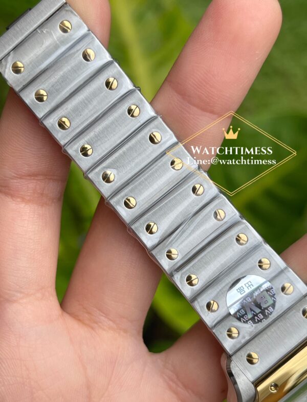 Cartier Santos Two-Tone Yellowgold Ref.W2SA0006 BV Factory - Image 9