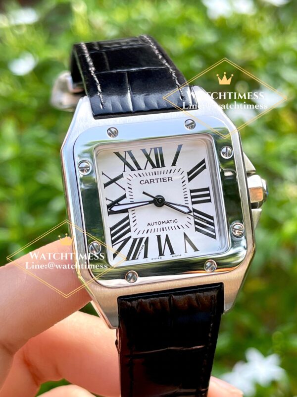 Cartier Santos100 35mm. Medium V6 Automatic Topswiss - Image 4