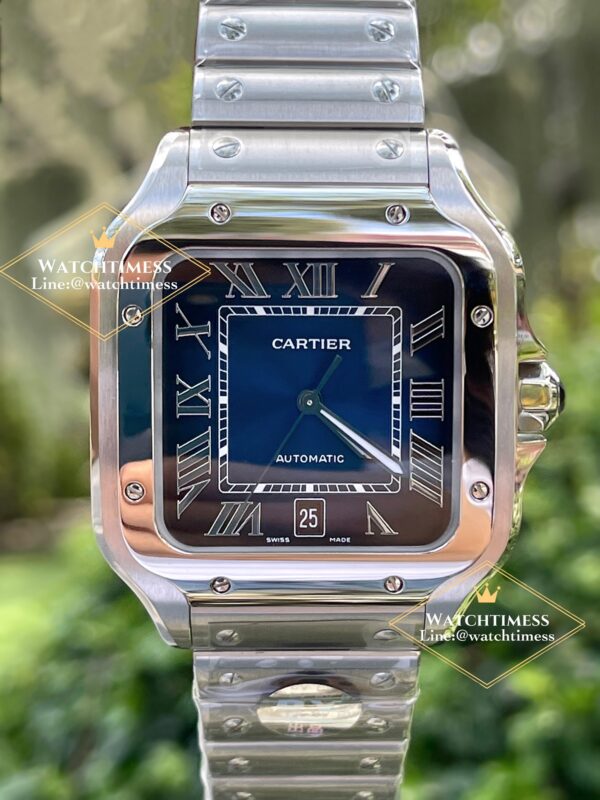 ️Cartier Santos De Cartier Blue 39.8 mm. BV Factory - Image 5
