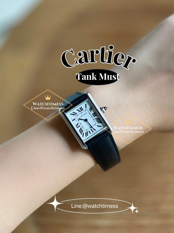 Cartier Tank Must 33.7 x 25.5 mm Ref.WSTA0041 F1 Factory