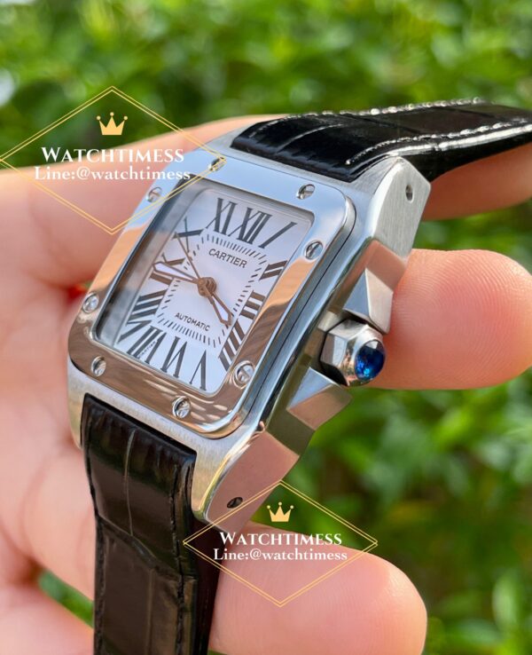 Cartier Santos100 35mm. Medium V6 Automatic Topswiss - Image 8