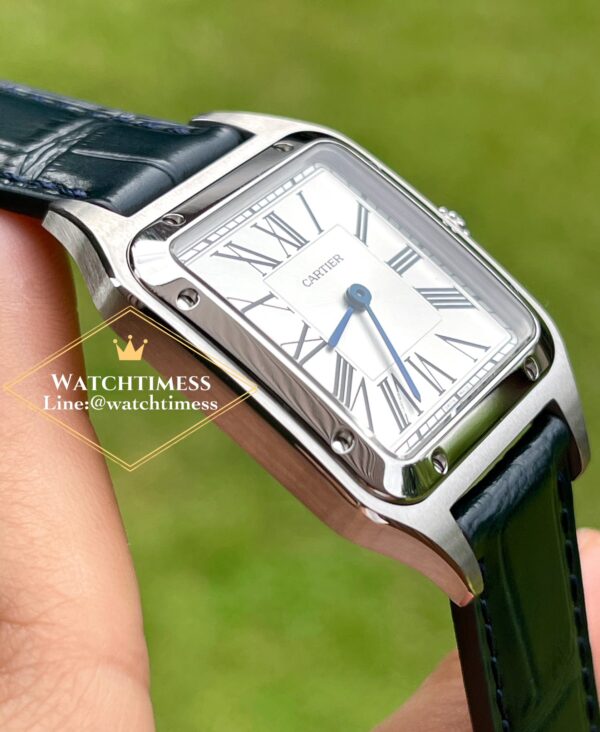 ️Cartier Santos Dumont Large 43.5 x 31.4mm. Silver Dial WSSA0022 1:1 F1 Factory - Image 10