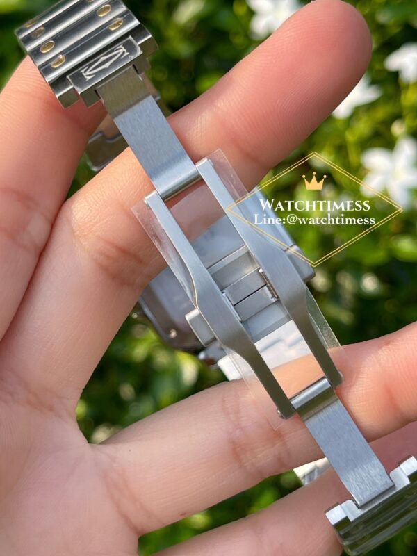 Cartier Santos 35mm. Two-Tone Yellowgold Ref.W2SA0006 BV Factory - Image 7