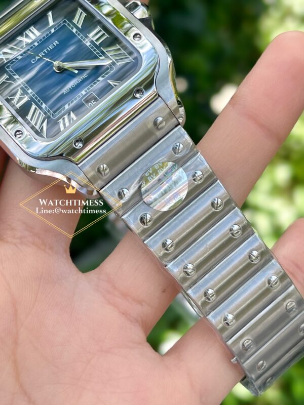 ️Cartier Santos De Cartier Blue 39.8 mm. BV Factory - Image 13