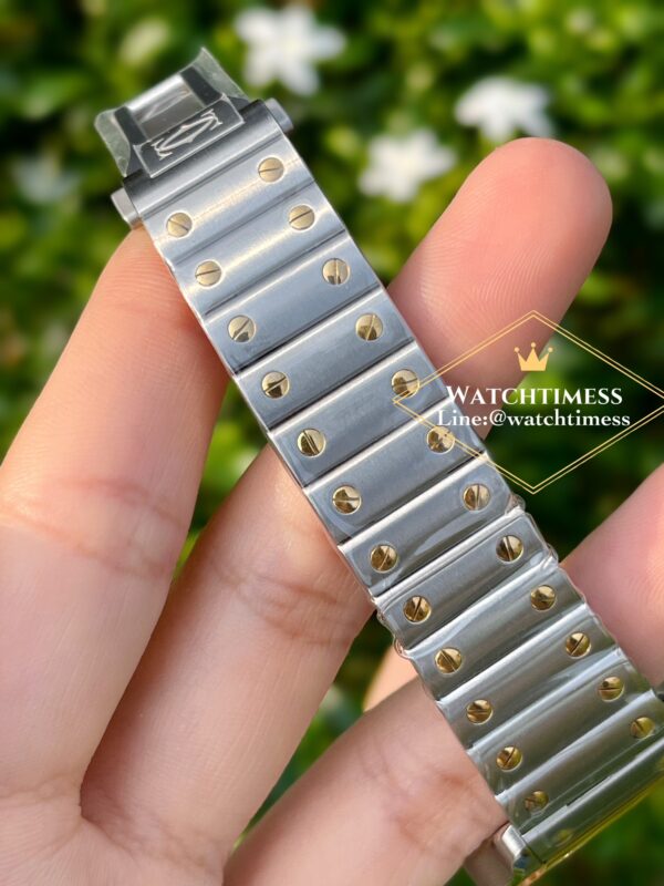 Cartier Santos 35mm. Two-Tone Yellowgold Ref.W2SA0006 BV Factory - Image 6