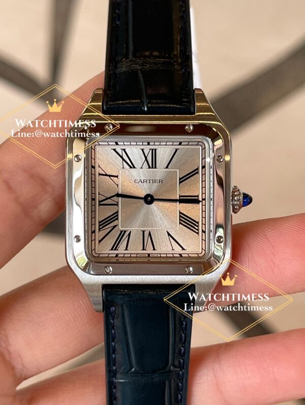 ️Cartier Santos Dumont Large 43.5 x 31.4mm. Silver Dial WSSA0022 1:1 F1 Factory - Image 6