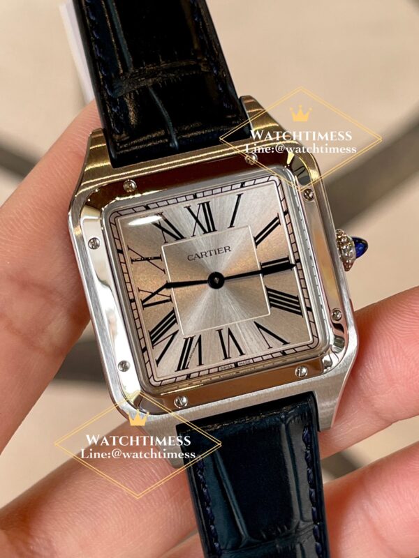 ️Cartier Santos Dumont Large 43.5 x 31.4mm. Silver Dial WSSA0022 1:1 F1 Factory - Image 7