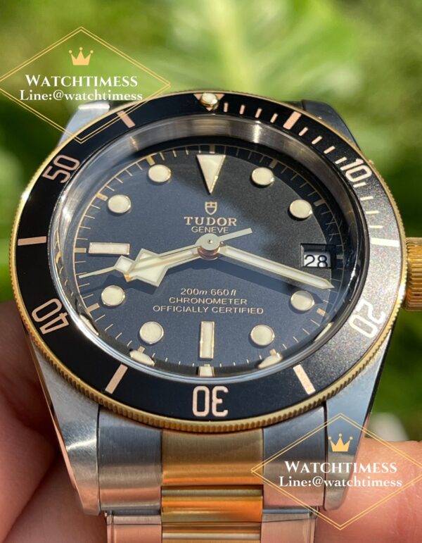 Tudor Heritage Black Bay Twotone Yellowgold ZF Factory - Image 4