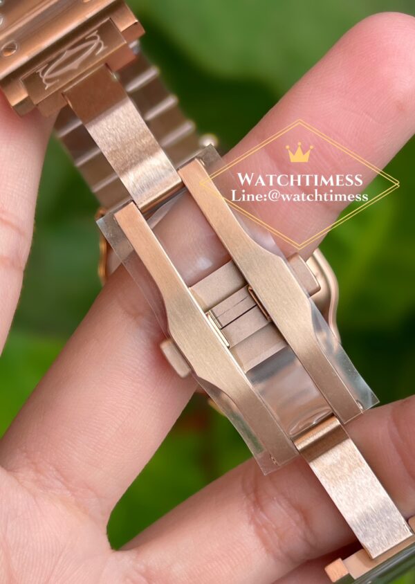 Cartier Santos Full Rosegold 39.8mm. Ref.WGSA0007 BV Factory - Image 13
