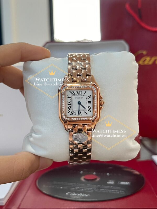 Cartier Panthere Diamond Rosegold Ladies BV Factory - Image 7