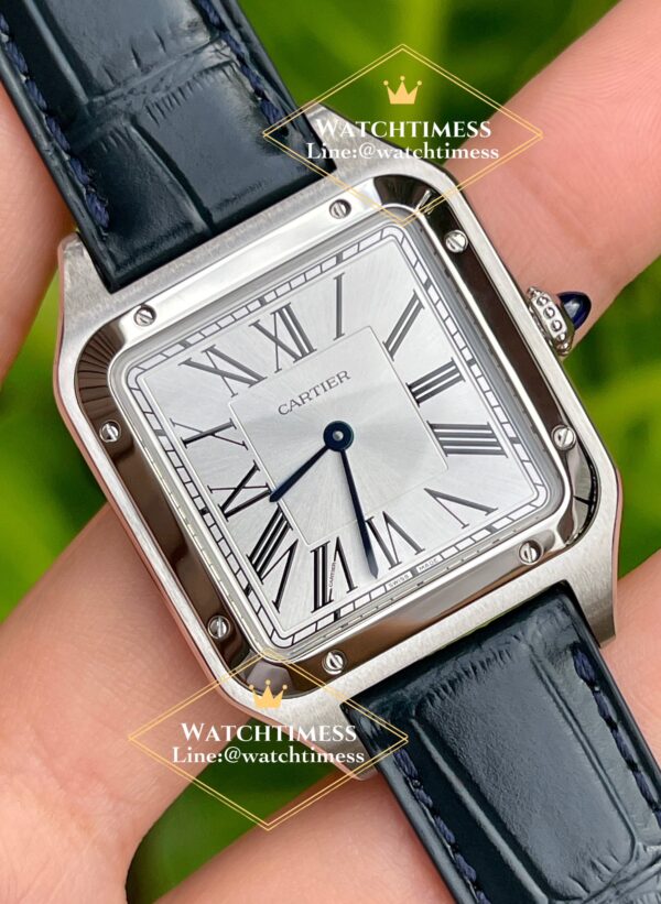 ️Cartier Santos Dumont Large 43.5 x 31.4mm. Silver Dial WSSA0022 1:1 F1 Factory